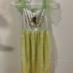 Disney Princess Tiana nightgown - Green and Yellow